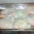 Pollo con mayonesa y verdeo