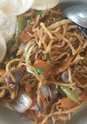 Foto resep 12. Mie goreng