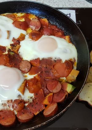 A picture of My One Pan Breakfast.