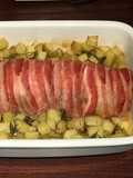 Baked Chicken Roll with Potatoes