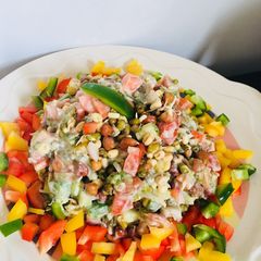 A picture of Sprouts mix vegetables salad.