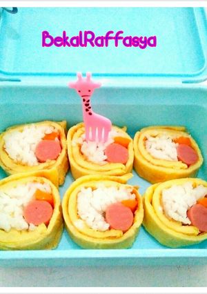 Foto resep 🌈Sushi telur dadar🌈