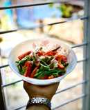 Đậu Co Ve Xào Thịt Heo Ớt Chuông