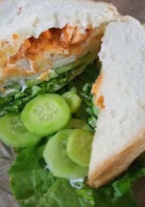 A picture of Chicken tikka Sandwich.