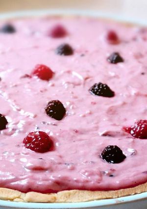 Erdei gyümölcsös, vaníliás pite recept fotója