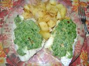 Una foto de crema de uvas
