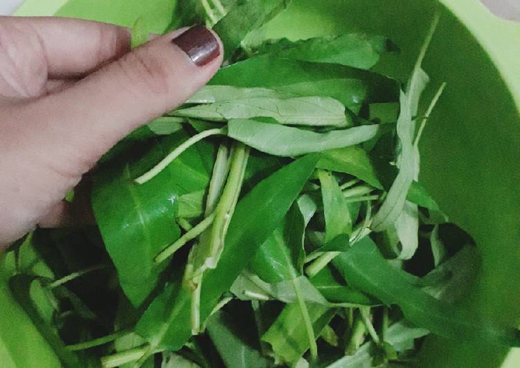 Cara menyimpan kangkung agar tetap fres