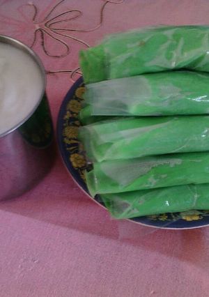 Foto resep Es Pisang Ijo