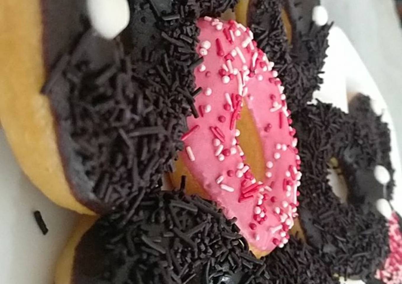 Fried Chocolate Donuts