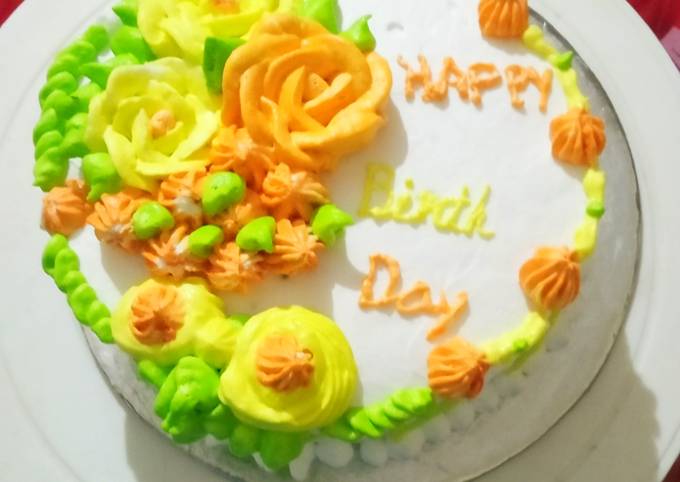 Recipe of Homemade Basic Eggless Vanilla Cake