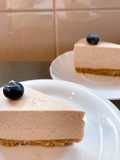 ชีสเค้ก ชาเอิร์ลเกรย์ Earl gray cheesecake (no bake)