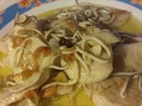 Merluza con gulas