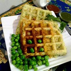 Healthy Snack(waffle) A picture of Healthy Snack(waffle).