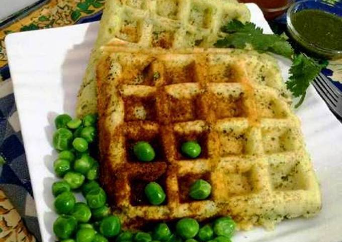 Steps to Make Favorite Healthy Snack(waffle)