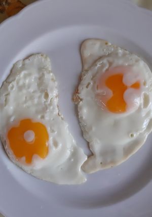 Una foto de Huevo frito perfecto