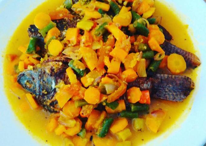 Resep Acar Kuning Ikan Nila Oleh Riiris Cookpad