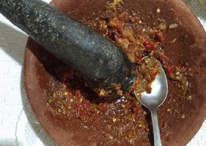 Resep Sambal Kencur Sambel Cikur Oleh Yayat Nurhayati Cookpad