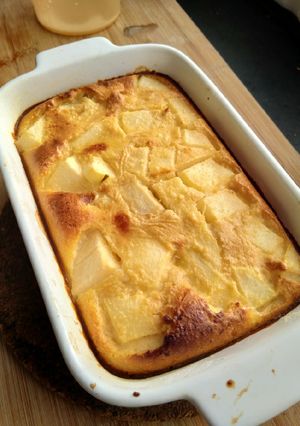 Une photo de Clafoutis poire amande