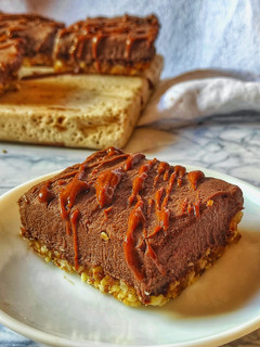 Una foto de Tarta fría de chocolate