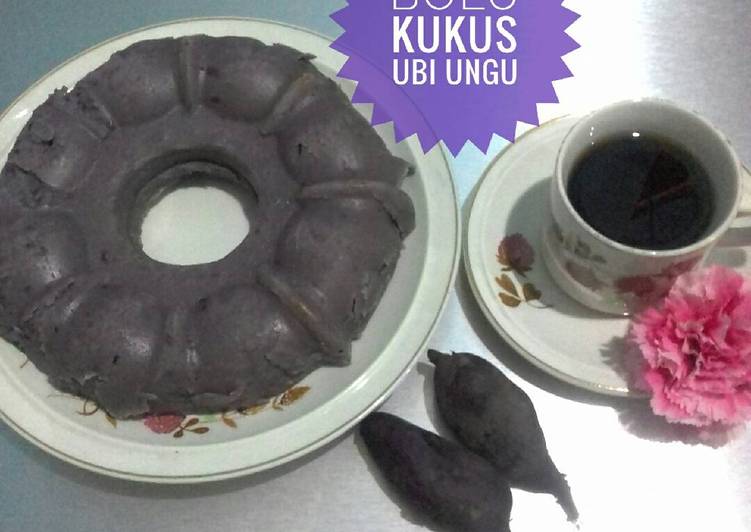 Bolu kukus ubi ungu