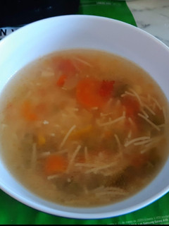 Una foto de Sopa con tropezones