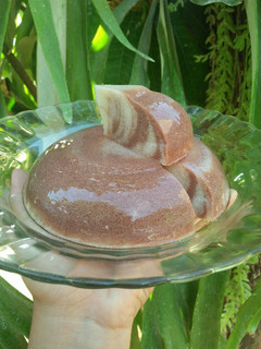 Foto resep Puding Zebra Roti Tawar
