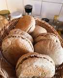 Pan con avena y chía