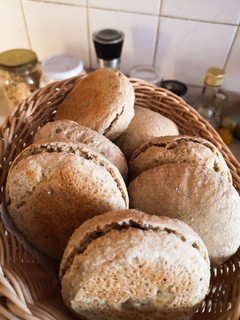 Una foto de Pan con avena y chía