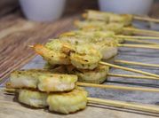 Una foto de brochetas de italia