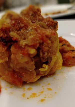 Una foto de Alcachofas rellenas