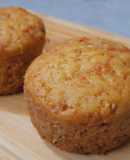 Eggless Carrot Muffins without Oven