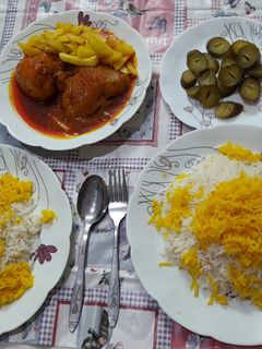 عکسی از دستور مرغ مجلسی😋