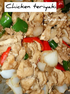 Foto resep Chicken teriyaki | Ayam teriyaki ala hokben