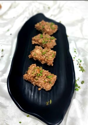 चाकलेट कलाकन्द(chocolate kalakand recipe in hindi) रेसिपी मुख्य फोटो