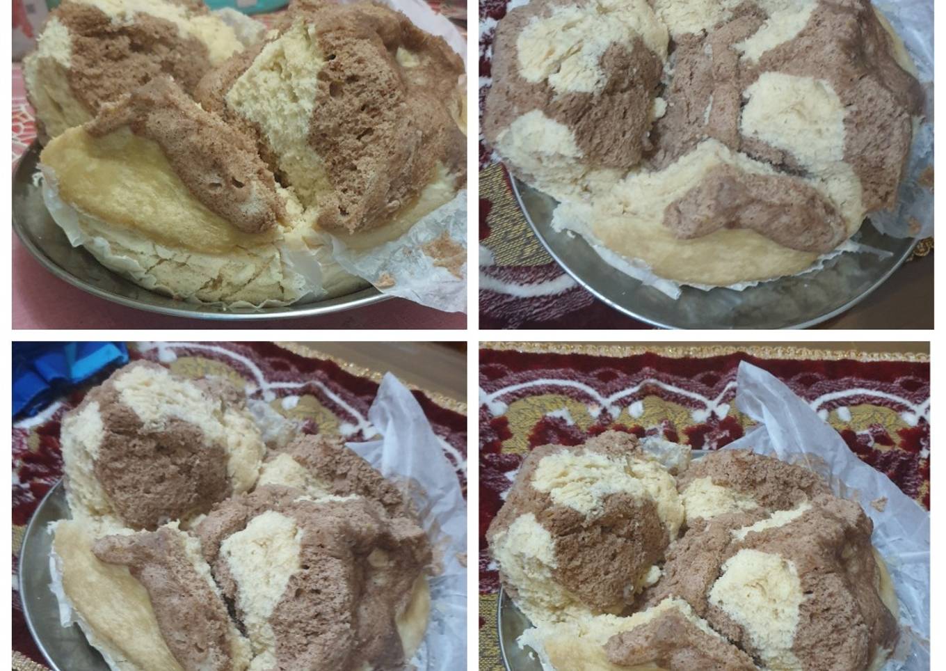 Kue Bolu Kukus Mekar Rumahan Tanpa Timbangan dan Baking Soda
