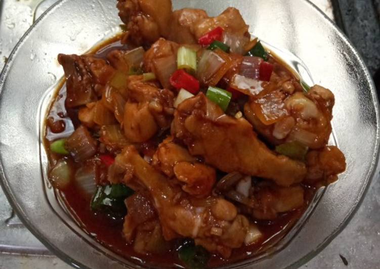 Cara Gampang Membuat Kungpao chicken rasa ala resto, Sempurna
