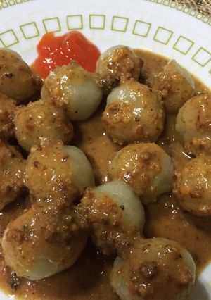 Foto resep Cilok bumbu pecel