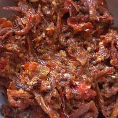 รูปของ Sambal Teri