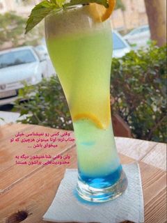 عکسی از دستور لیموناد نعنایی