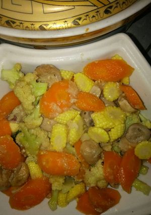 Foto resep Capcay jamur kancing