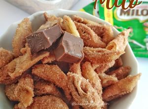 Foto resep Sumpia Milo #berburucelemekemas #resolusi2019