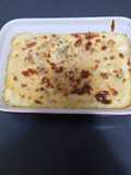 Machas a la parmesana con champiñón