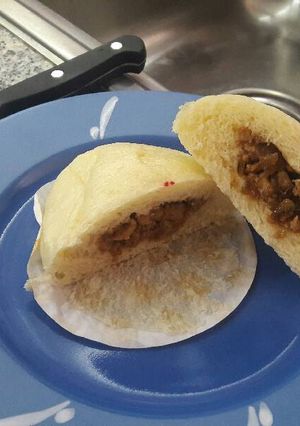 Foto resep Bakpao isi ayam dan unti