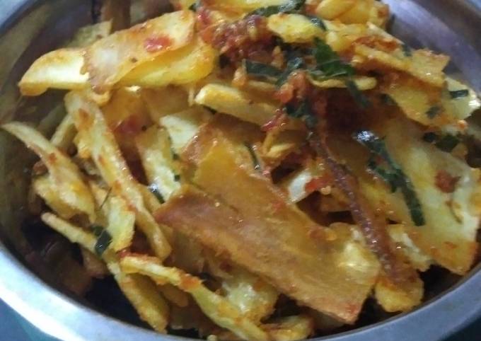 Resep Keripik Singkong Pedas Manis Oleh Anita Permatasari Cookpad