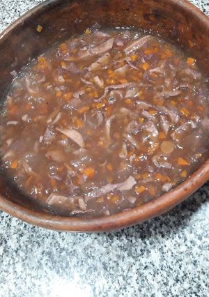 Una foto de Salsa de girgolas (hongos)