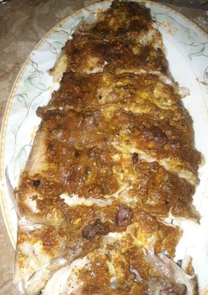 A picture of Grilled fish.