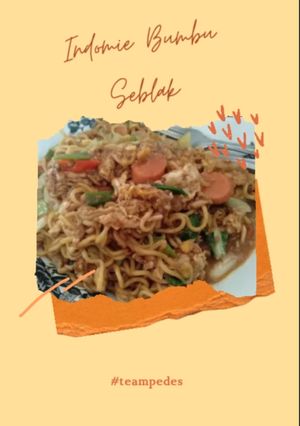 Foto resep Indomie bumbu seblak