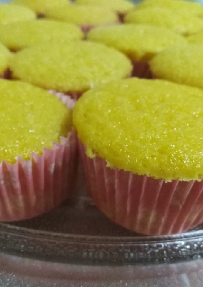 Una foto de Mantecadas de Rompope fácil y rápido