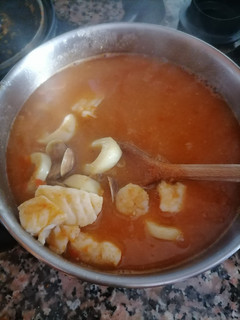 Una foto de Sopa marinera (Thermomix)