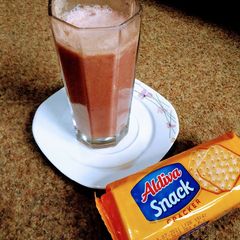 A picture of BanaBeet Smoothie.